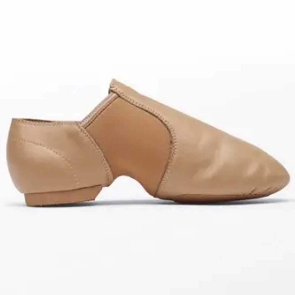 NIB Leather Classic Slip-On Jazz Shoe W800 Weissman Dancewear 6.5AM - Picture 7 of 14